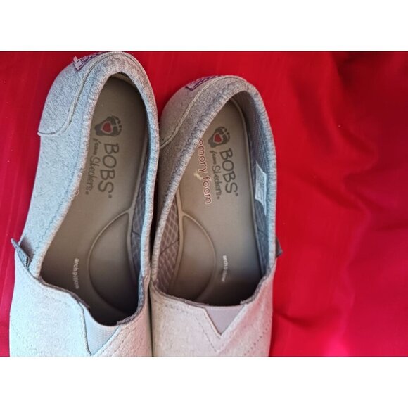 Bobs by Skechers Womens Gray Color gray Size 7.5 - Picture 5 of 13
